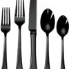 Lenox 893677 Portola Black 20-Piece Flatware Set