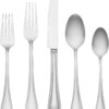 Lenox Chelse Muse 65-Piece Flatware Set, 9.60 LB, Metallic