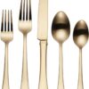 Lenox Portola, 3.40 LB, 20-Piece Flatware Set, Gold