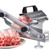 Manual Frozen Meat Slicer, befen Upgraded Stainless Steel Meat Cutter Beef Mutton Roll for Hot Pot KBBQ Food Slicer Slicing Machine for Home Cooking of Hot Pot Shabu Shabu BBQ