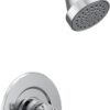 Moen Gibson Chrome Posi-Temp Pressure Balancing Eco-Performance Modern Shower Only Trim Valve Required, T2902EP
