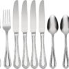 Oneida 895267 Countess 12 Piece Everyday Flatware Set, Metallic