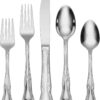 Oneida Azalea 45-Piece Flatware Set, Service for 8