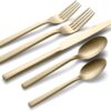 Oneida Chef's Table Champagne 20 Piece Everyday Flatware Set, Service for 4, 18/0 Stainless Steel, Silverware Set