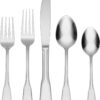 Oneida Colonial Boston 20-Piece Flatware Set, Service for 4, Silver