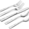 Oneida Tuscany 45-Piece Flatware Set, Service for 8, Silver