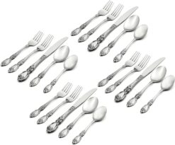 Oneida Wordsworth 20 Piece Service for 4, Silverware Set
