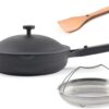 Our Place Always Pan 2.0-10.5-Inch Nonstick, Toxin-Free Ceramic Cookware | Versatile Frying Pan, Skillet, Saute Pan | Stainless Steel Handle | Oven Safe | Lightweight Aluminum Body | Char