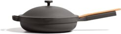 Our Place Always Pan - Large 12.5-Inch Nonstick, Toxin-Free Ceramic Cookware | Versatile Frying Pan, Skillet, Saute Pan | Stay-Cool Handle | Oven Safe | Lightweight Aluminum Body | Char