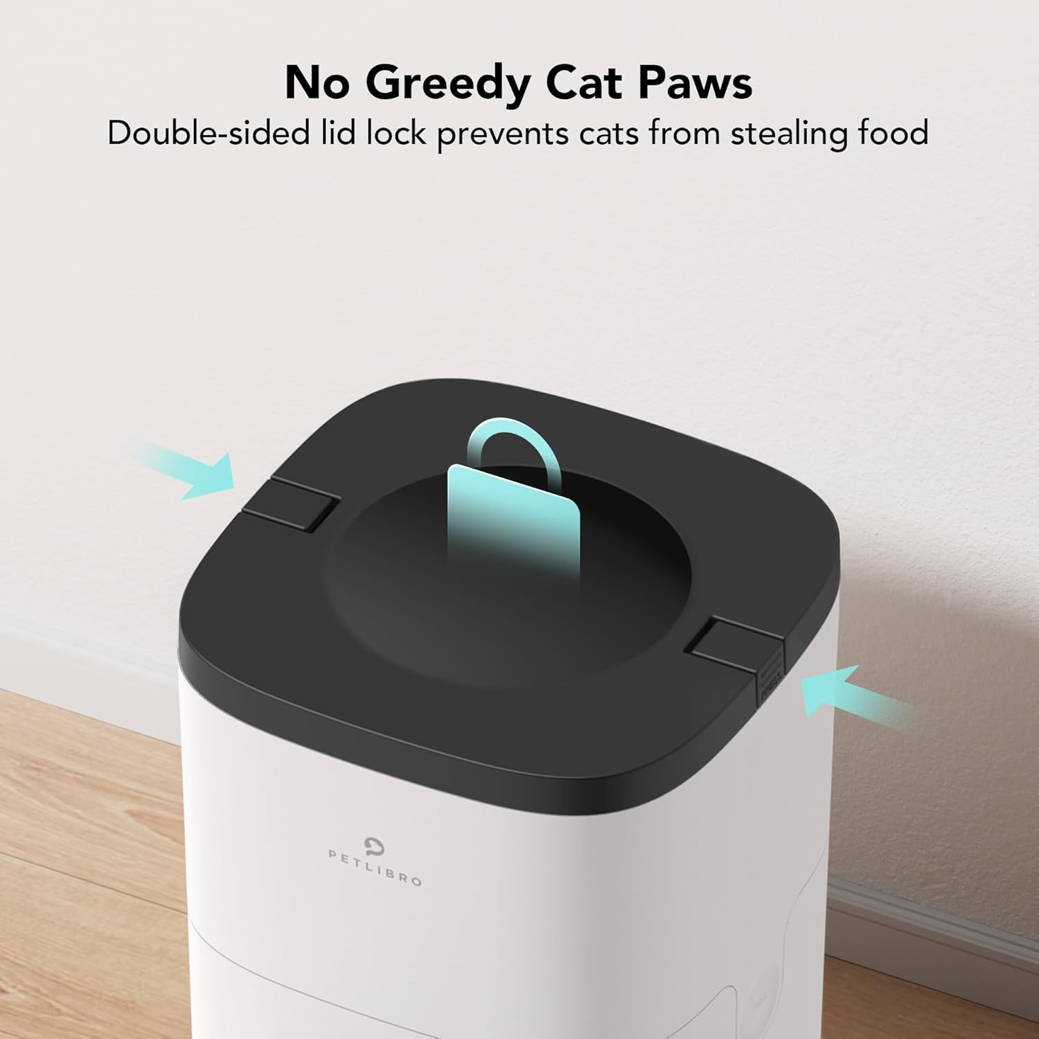 PETLIBRO Automatic Cat Feeder, Wi-Fi Automatic Cat Food Dispenser with Timer Interactive Voice Recorder, Auto Cat Feeder with 1-4 Meals Control Dry Food87