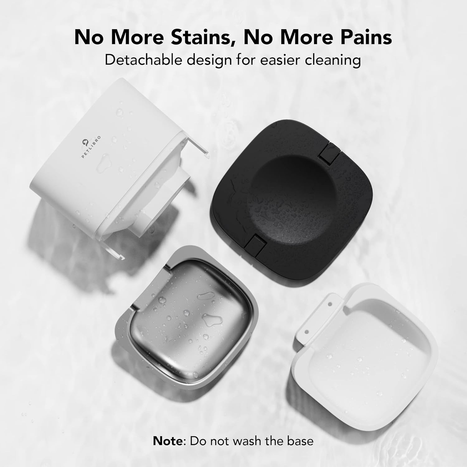 PETLIBRO Automatic Cat Feeder, Wi-Fi Automatic Cat Food Dispenser with Timer Interactive Voice Recorder, Auto Cat Feeder with 1-4 Meals Control Dry Food9