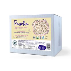 Pascha Bulk Organic Mini Vegan White Chocolate Chips, UTZ, Gluten Free & Non GMO, 10 Pounds