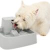 PetSafe Drinkwell Cat Water Fountain - Automatic Dog Water Bowl - Great for Multiple Pets - Pump and Water Filter Included - Dishwasher Safe - Easy Clean - Dish Dispenser - 1 Gallon/128 oz