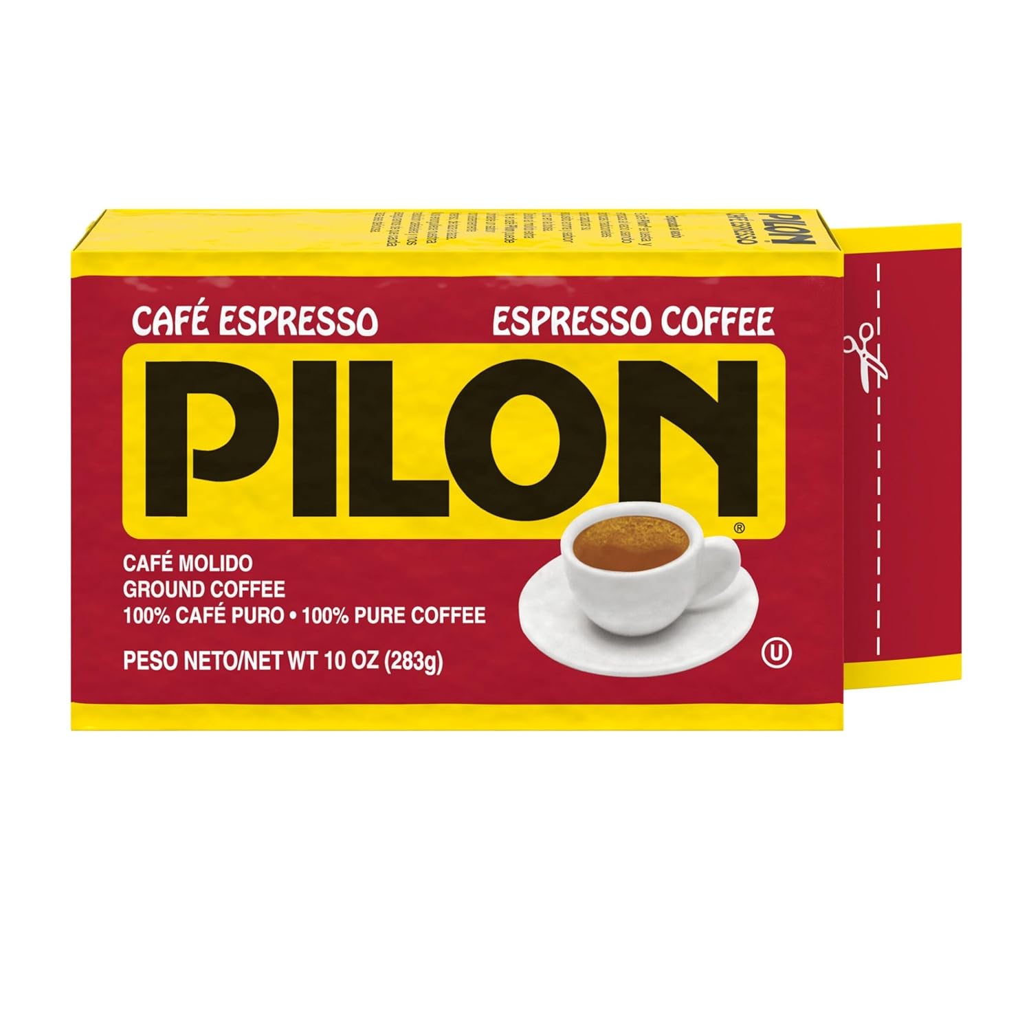 Pilon Espresso Coffee, 10 Ounce (Pack of 12) Pilon Espresso Coffee, 10 Ounce (Pack of 12)
