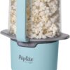 Presto 04811 PopLite My Munch Hot Air Popcorn Popper - Personal Sized, Built-In Serving Bowl, Compact Design, 8 Cups, Blue