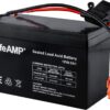 SafeAMP® Replacement Battery for 12-Volt Ride On Vehicle with red 2 pins connector