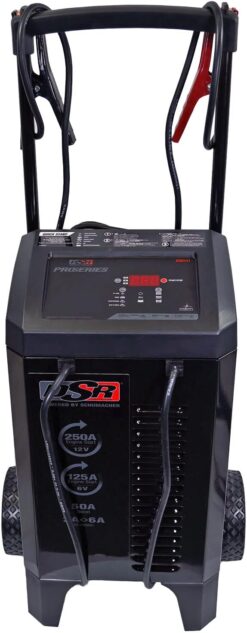 Schumacher Electric DSR131-250 Amp(12V) 125 Amp(6V) 50 Amp 6V/12V Pro Smart Car Battery Charger - Fully Automatic Auto Battery Charger, Battery Maintainer & Portable Car Charger for Dealers & Shops
