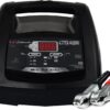 Schumacher Electric SC1308 Fully Automatic Jump Starter & Battery Charger for Motorcycle, Power Sport, Lawn Tractor, Car, SUV, Truck & Boat Batteries, 100 Cranking Amps, 6-Volt, 12-Volt, Black, 1 unit