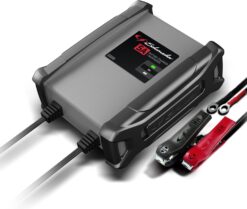 Schumacher Electric SC1609-5A 6V / 12V Battery Charger + Maintainer - Fully Automatic Car Battery Charger, Maintainer for Motorcycle, Automotive and Power Sports Batteries (5 Amp)
