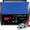 Schumacher SC1359 15A 6V/12V Fully Automatic Battery Charger and Maintainer – Rapid Charging – For Motorcycle, Power Sport, Boat, Car, and Truck Batteries, 4