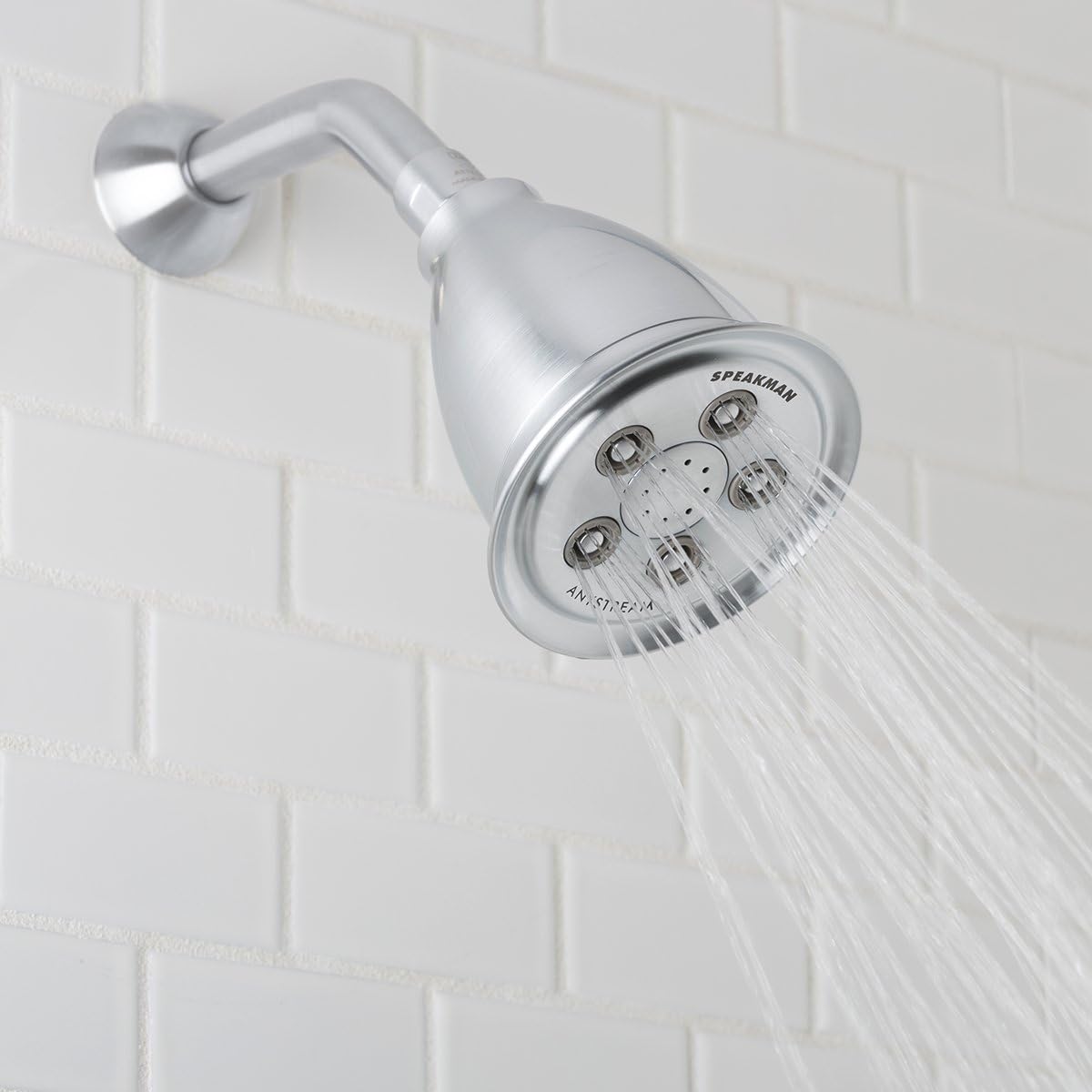 Speakman S-2005-HB-BC Hotel Anystream High Pressure 2.5 GPM Adjustable Shower Head, Brushed Chrome3