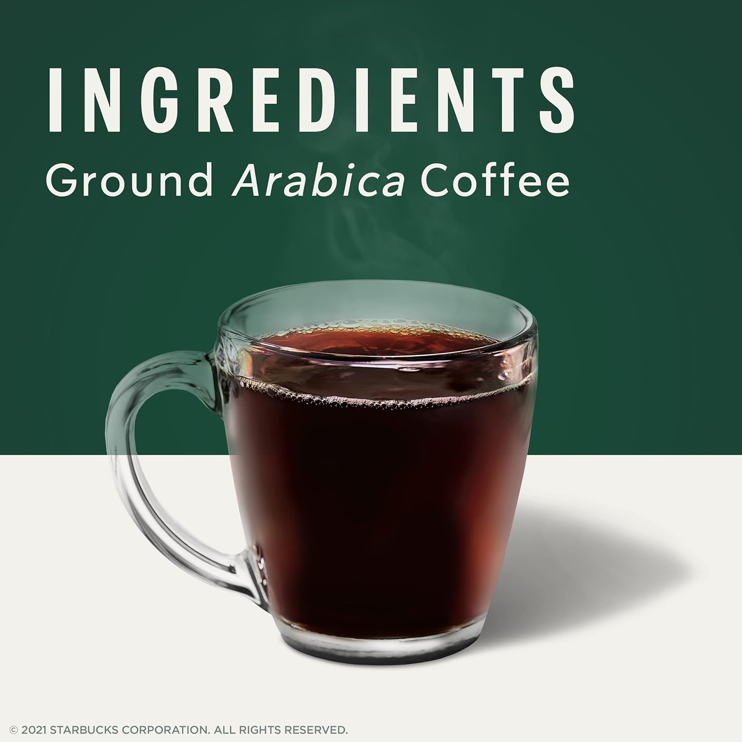 Starbucks Ground Coffee, Dark Roast Coffee, Espresso Roast, 100% Arabica, 6 bags (12 oz each)5