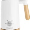 Starument Electric Milk Frother - Automatic Milk Foamer & Heater for Coffee, Latte, Cappuccino, Other Creamy Drinks - 4 Settings for Cold Foam, Airy Milk Foam, Dense Foam & Warm Milk - Easy to Use