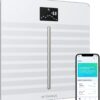 WITHINGS Body Comp - Scale for Body Weight and Complete Body Analysis, Wi-Fi & Bluetooth, Baby Weight Scale, Digital Scale, Accurate Visceral Fat, Heart Health, Scales Compatible with Apple, FSA/HSA, White