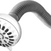 Waterpik PowerPulse Flexible Neck Shower Head Adjustable Shower Head for All Heights, Chrome 7-Mode XPP-703E