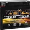 Weize YTX9-BS Maintenance Free Lead-Acid Battery For Motorcycle, ATV, Honda, Polaris, Suzuki