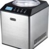 Whynter ICM-201SB Upright Automatic Ice Cream Maker with Built-in Compressor, no pre-freezing, LCD Digital Display, 2.1 Quart Capacity, Black