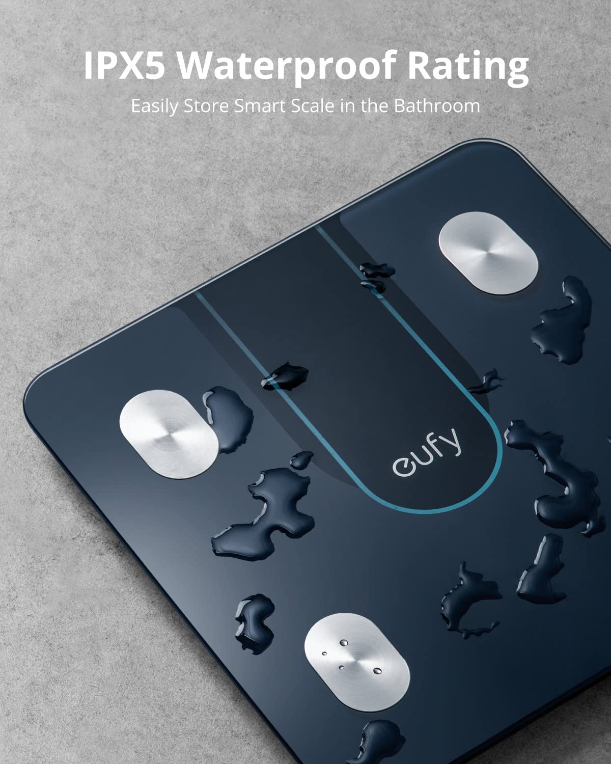 eufy Smart Scale P2, Digital Bathroom Scale with Wi-Fi, Bluetooth, 15 Measurements Including Weight, Body Fat, BMI, Muscle & Bone Mass, 3D Virtual Body Mod, 50 g 0.1 lb High Accuracy, IPX5 Waterproof0