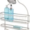 iDesign York Lyra Jumbo Hanging Shower Organizer - 16" x 4" x 22.5", Satin