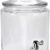 Anchor Hocking Heritage Hill Glass Drink Dispenser, 2 Gallon