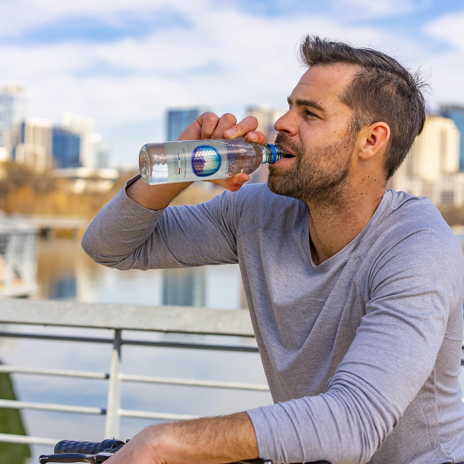 BONNEVAL Natural Spring Water. Mineral water from the French Alps. Recycled water bottles 24 pack, 16.9 FL OZ7