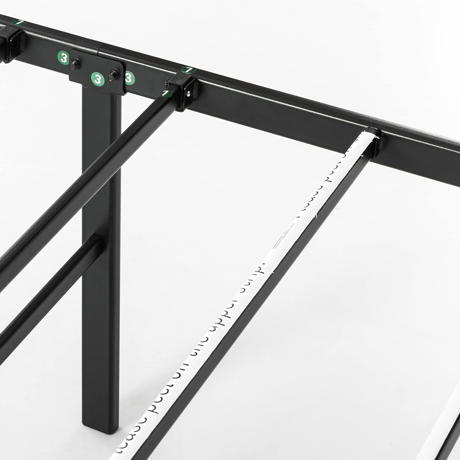Best Price Mattress 16 Inch Metal Platform Bed Frame, Heavy Duty Steel Slats, Black, Full (SPSC-16BK-F)5