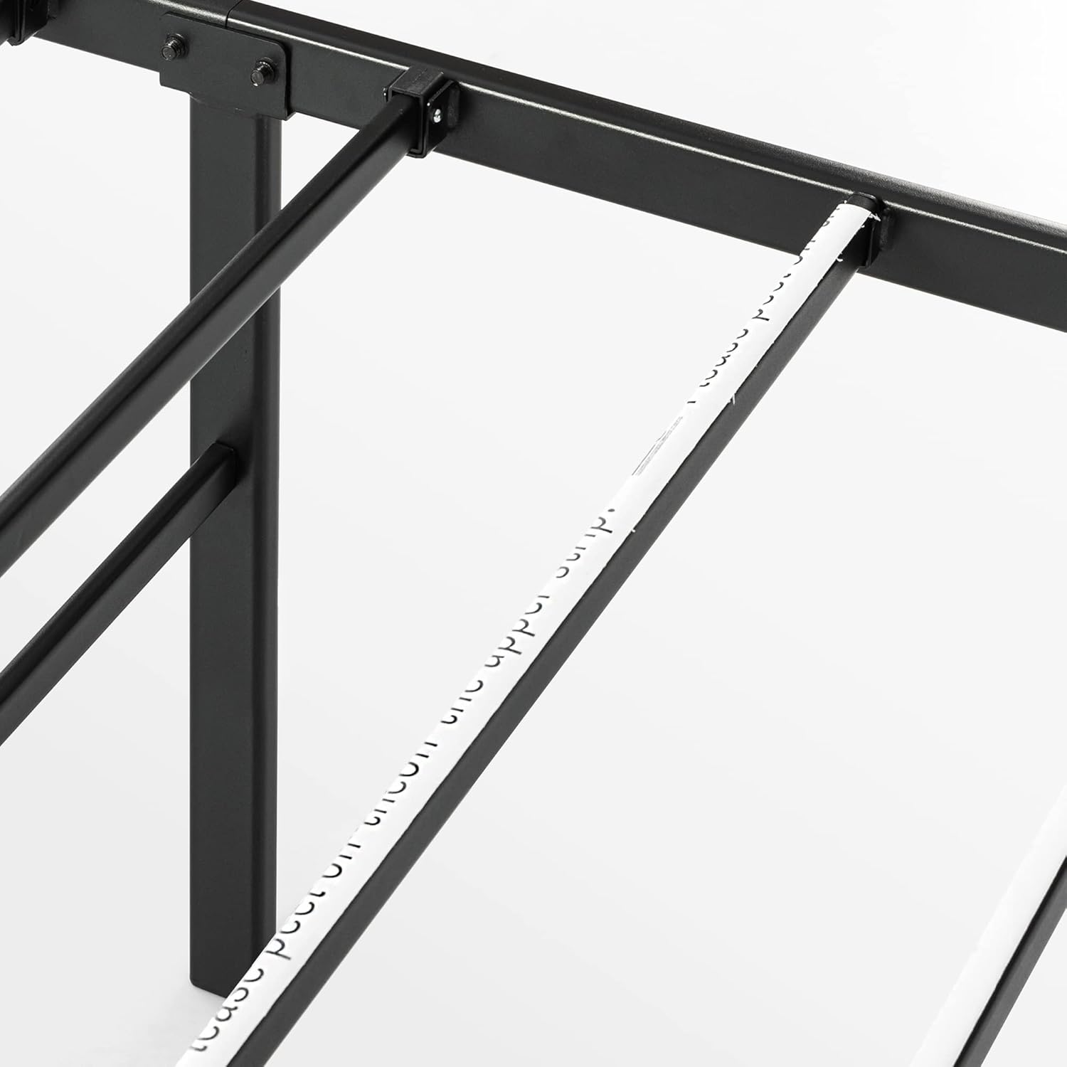 Best Price Mattress Full 18 Inch Black Metal Platform Bed Frame8