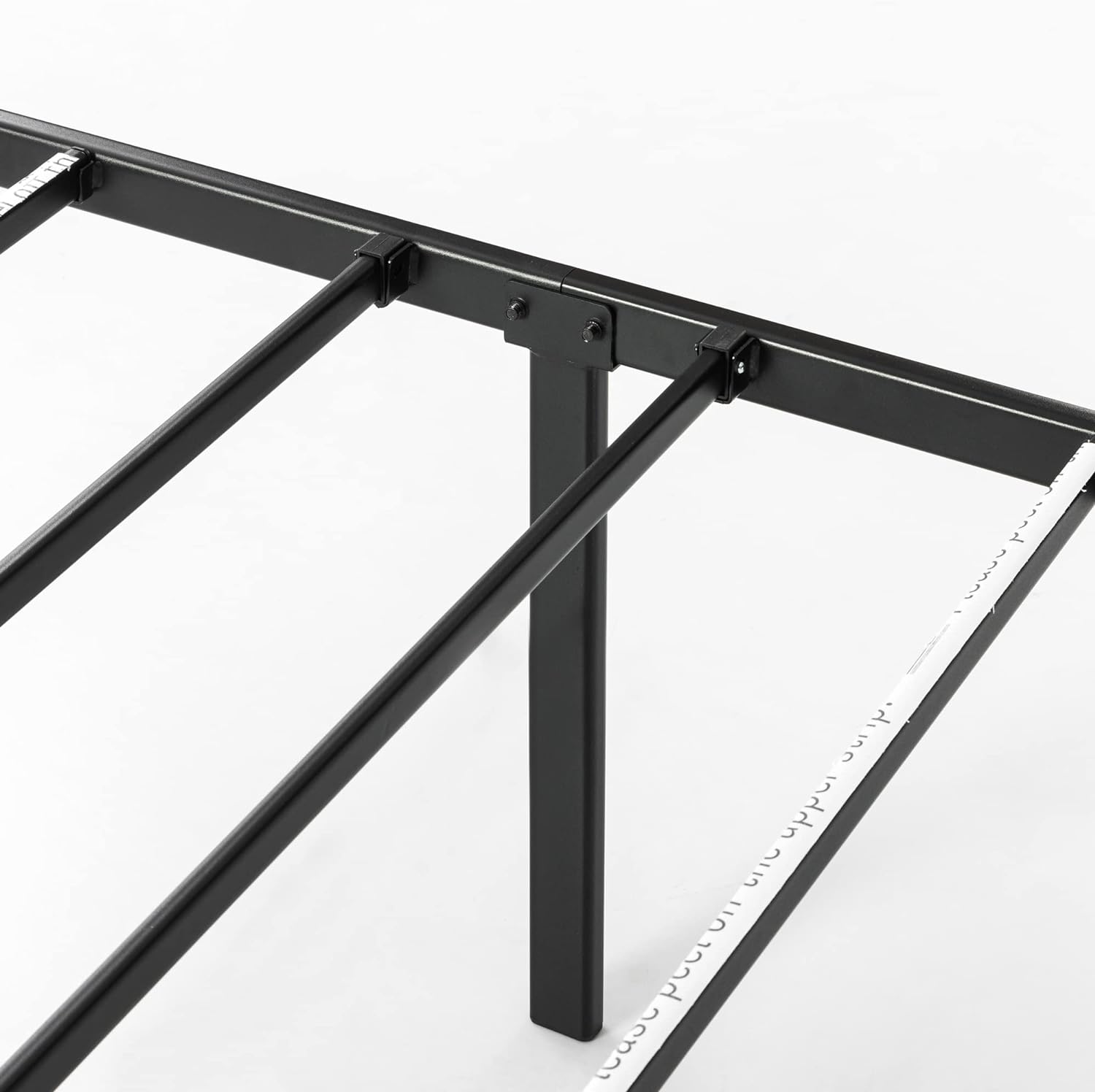 Best Price Mattress Twin XL 14 Inch Black Metal Platform Bed Frame7