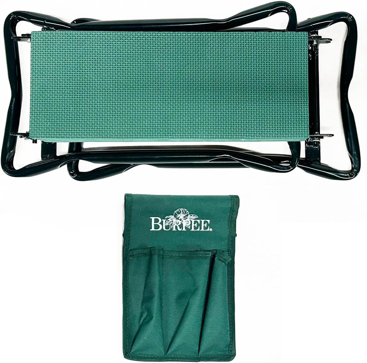 Burpee 92314 Garden Kneeler with Cushion Seat Easy to Store-Portable Outdoor Bench Foldable and Light Weight, Green3