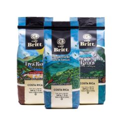 Café Britt® - Costa Rican Origins Coffee Bundle (12 oz.) (3-Pack) (Coffee From: Tarrazú, Tres Ríos & Poás) - Ground, Arabica Coffee, Kosher, Gluten Free, Gourmet & Medium Light & Dark Roast