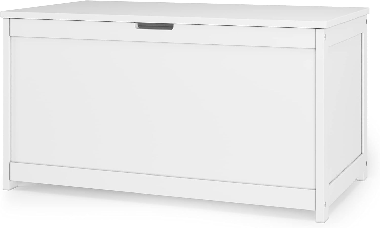Child Craft Harmony 33” Wood Storage Box, Large Storage Chest, Plenty of Storage, 2 Safety Hinges, Standard Ventilation Hole on Back, 6 Cubic Feet of Storage (Matte White) Child Craft Harmony 33” Wood Storage Box, Large Storage Chest, Plenty of Storage, 2 Safety Hinges, Standard Ventilation Hole on Back, 6 Cubic Feet of Storage (Matte White)
