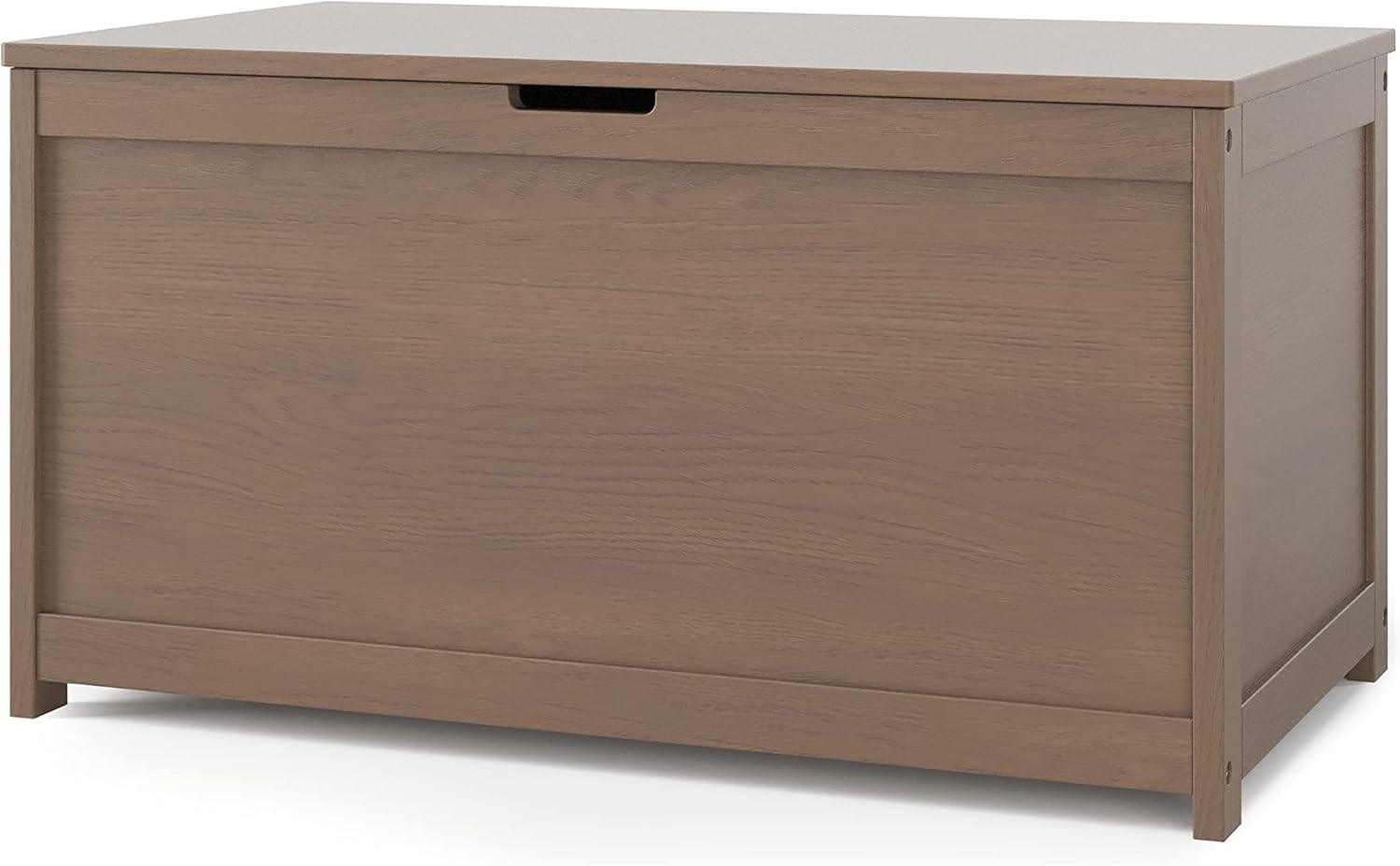 Child Craft Harmony 33” Wood Toy Box, Large Storage Chest, Plenty of Storage, 2 Safety Hinges, Standard Ventilation Hole on Back, 6 Cubic Feet of Storage (Dusty Heather) Child Craft Harmony 33” Wood Toy Box, Large Storage Chest, Plenty of Storage, 2 Safety Hinges, Standard Ventilation Hole on Back, 6 Cubic Feet of Storage (Dusty Heather)