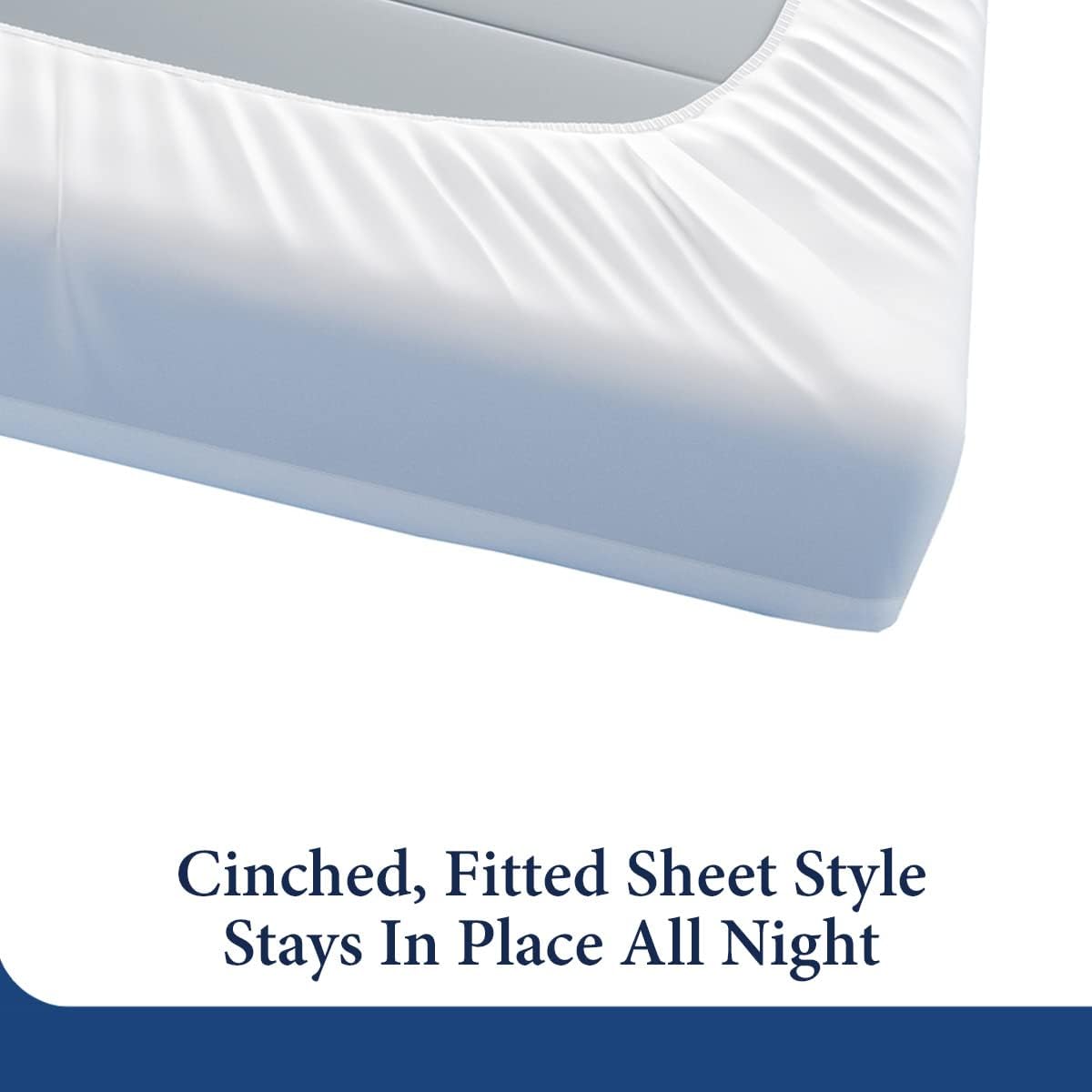 Cosy House Collection Luxury Mattress Protector - Blend of Rayon Derived from Bamboo - Master Bedroom Essential - Ultra Soft Comfort, Stays Cool & Quiet - Premium Fitted Sheet Style (California King)4