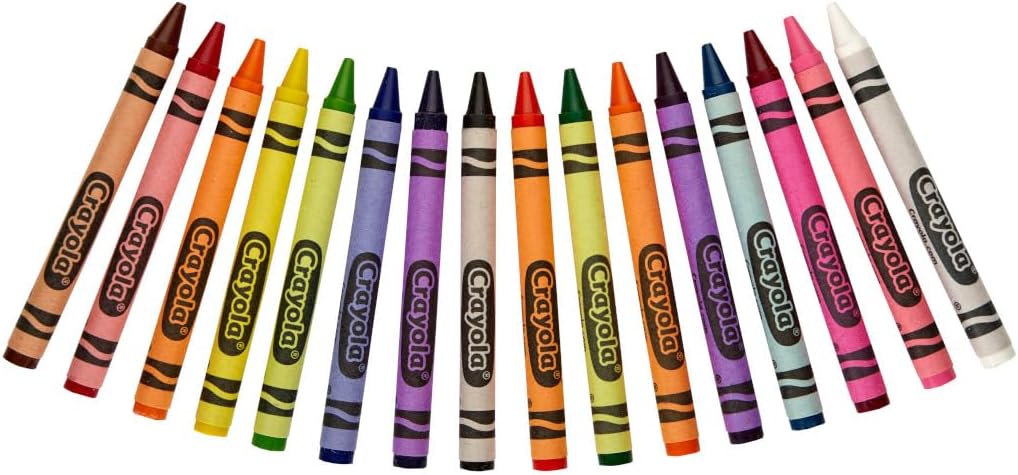 Crayola Crayon Classpack - 800ct (16 Assorted Colors), Bulk School Supplies for Teachers, Kids Crayons, Arts & Crafts Classroom Supplies, 3+5