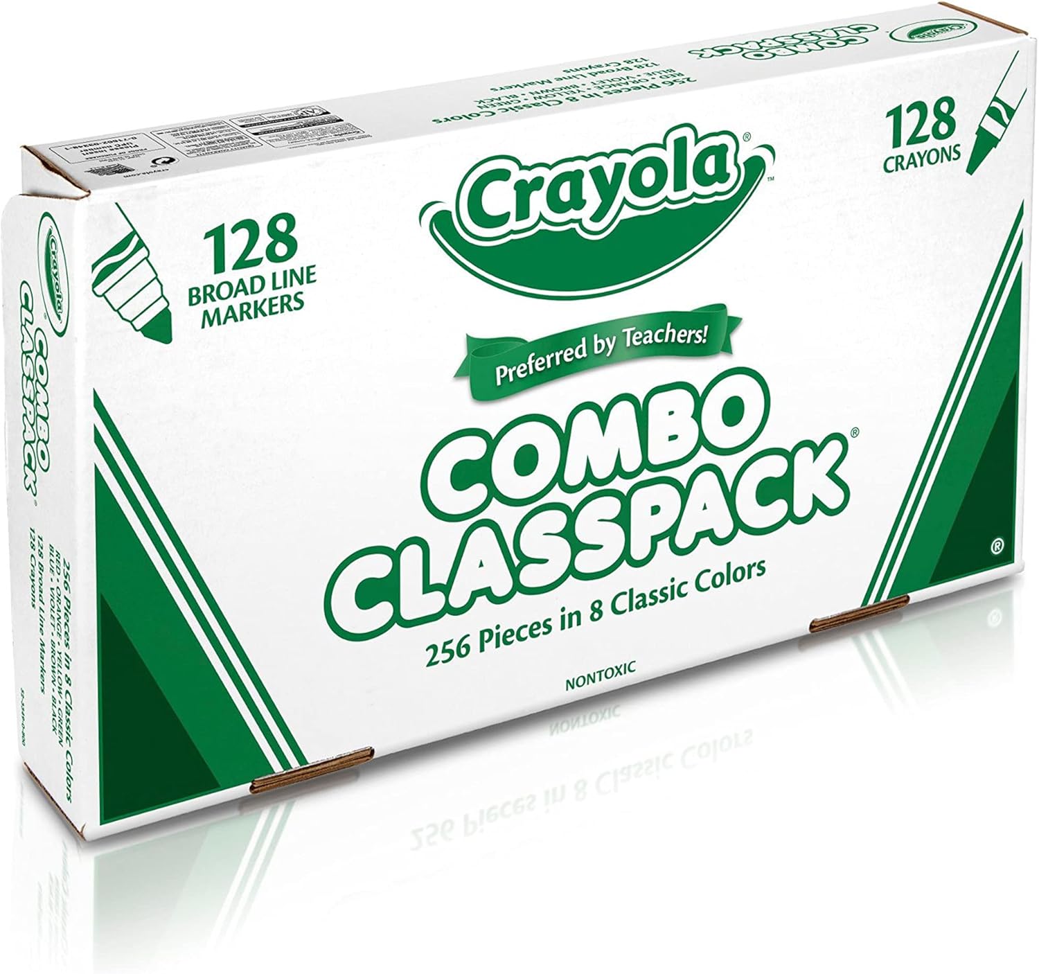 Crayola Crayons and Washable Markers Classpack, 256 Ct, Bulk School Supplies for Teachers, Elementary and Preschool3