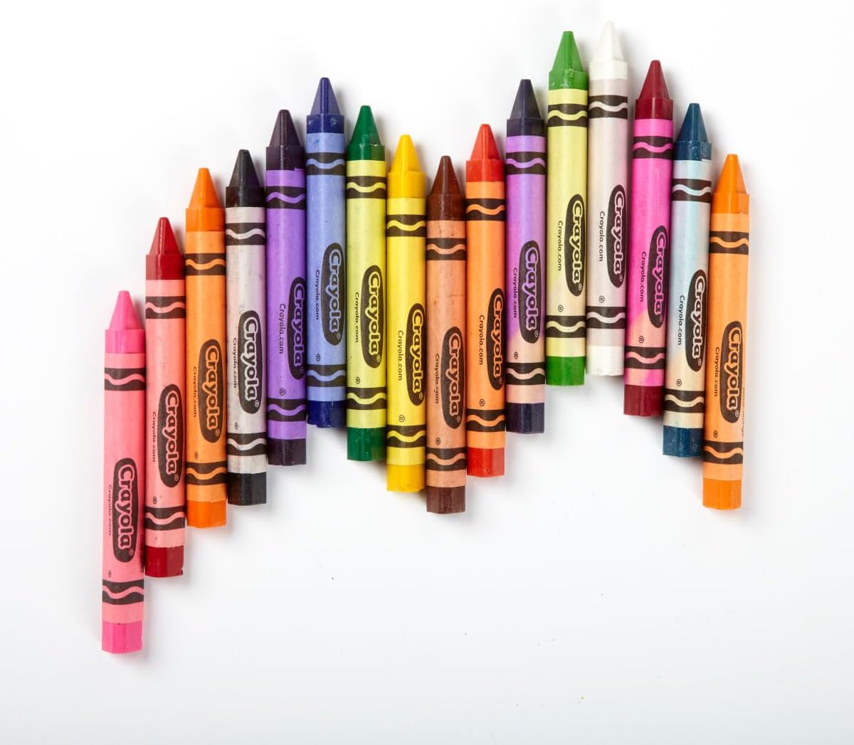 Crayola Triangular Crayon Classpack, Toddler Crayons, 16 Assorted Colors, 256 Count, Bulk7