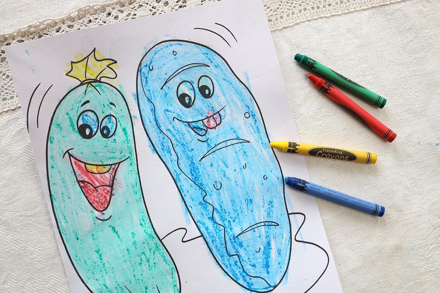 CrayonKing 250 Sets of 4-Packs in Cello (1000 total bulk Crayons) Restaurants, Party Favors, Birthdays, School Teachers & Kids Coloring Non-Toxic Crayons0