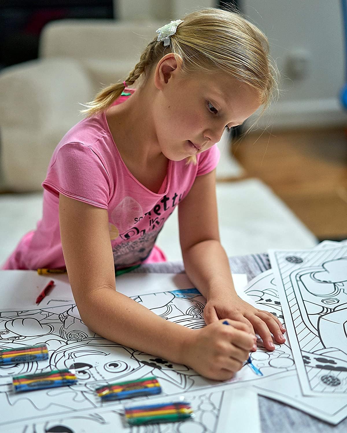 CrayonKing 250 Sets of 4-Packs in Cello (1000 total bulk Crayons) Restaurants, Party Favors, Birthdays, School Teachers & Kids Coloring Non-Toxic Crayons2