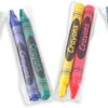 CrayonKing 500 Sets of 2-Packs in Cello (1,000 total bulk Crayons) Restaurants, Party Favors, Birthdays, School Teachers & Kids Coloring Non-Toxic Crayons