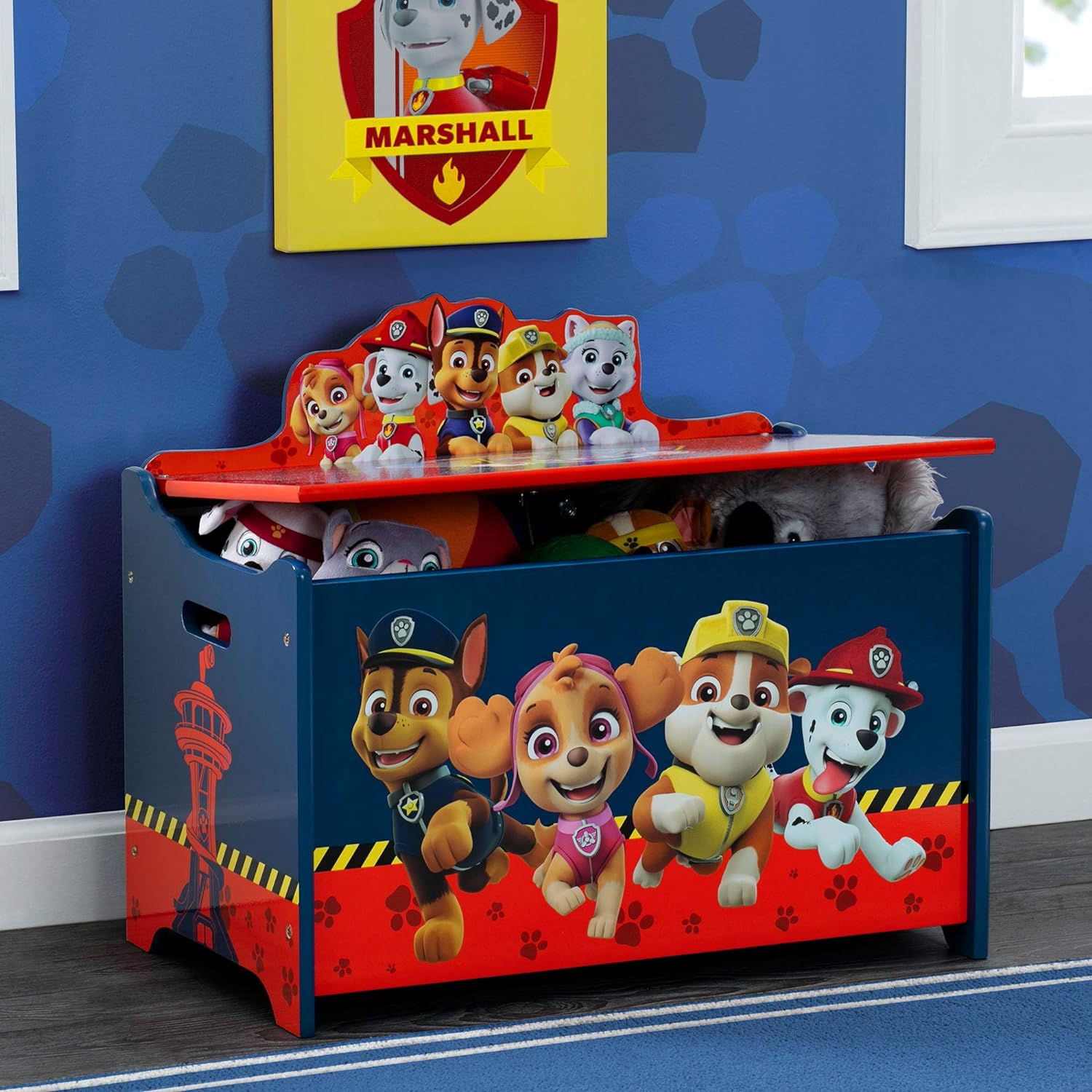Delta Children Deluxe Toy Box, PAW Patrol1